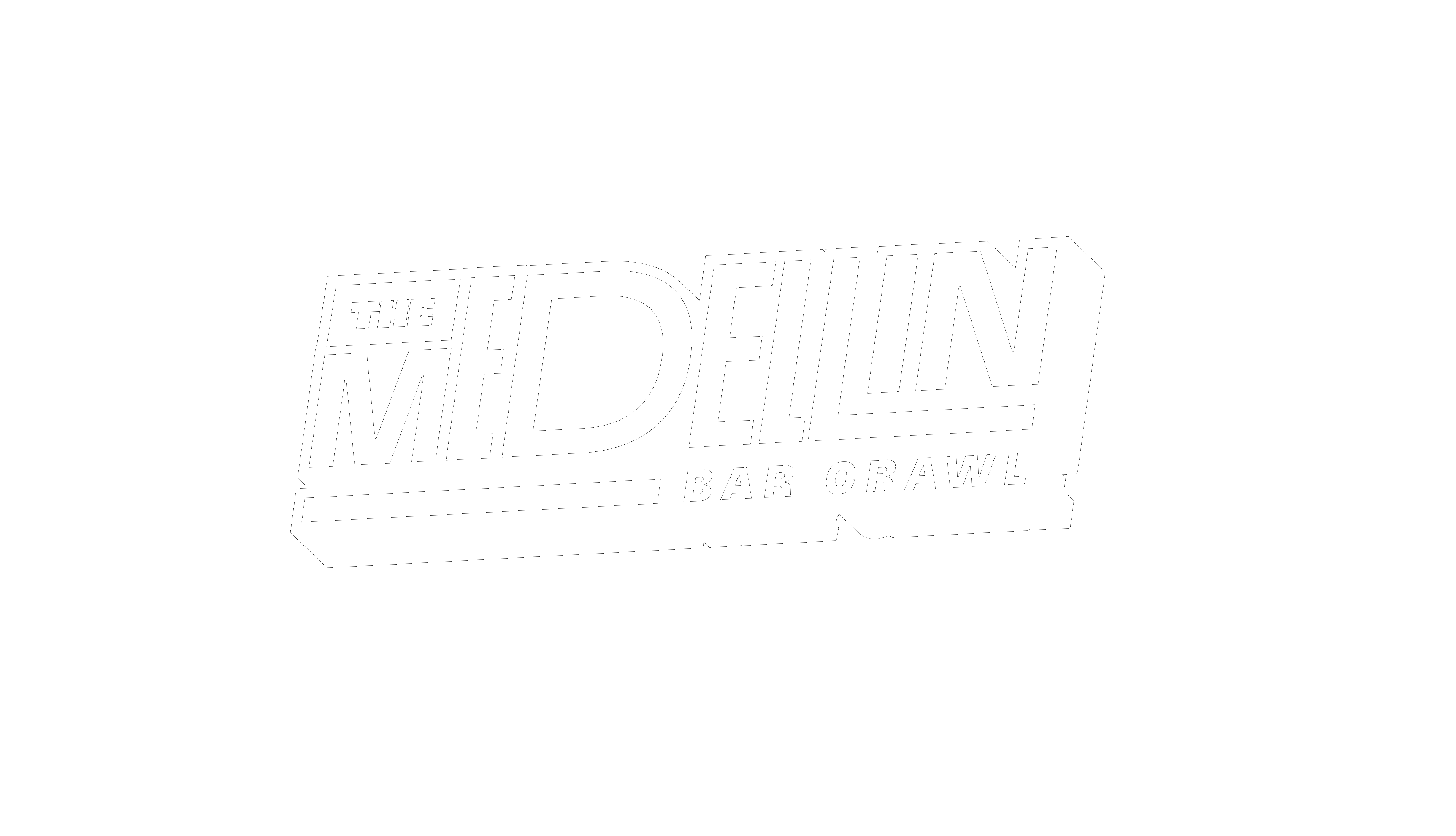 The Medellín Barcrawl logo